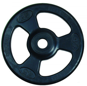 Iso-Grip Rubber Olympic Plates (Sold In Pairs)