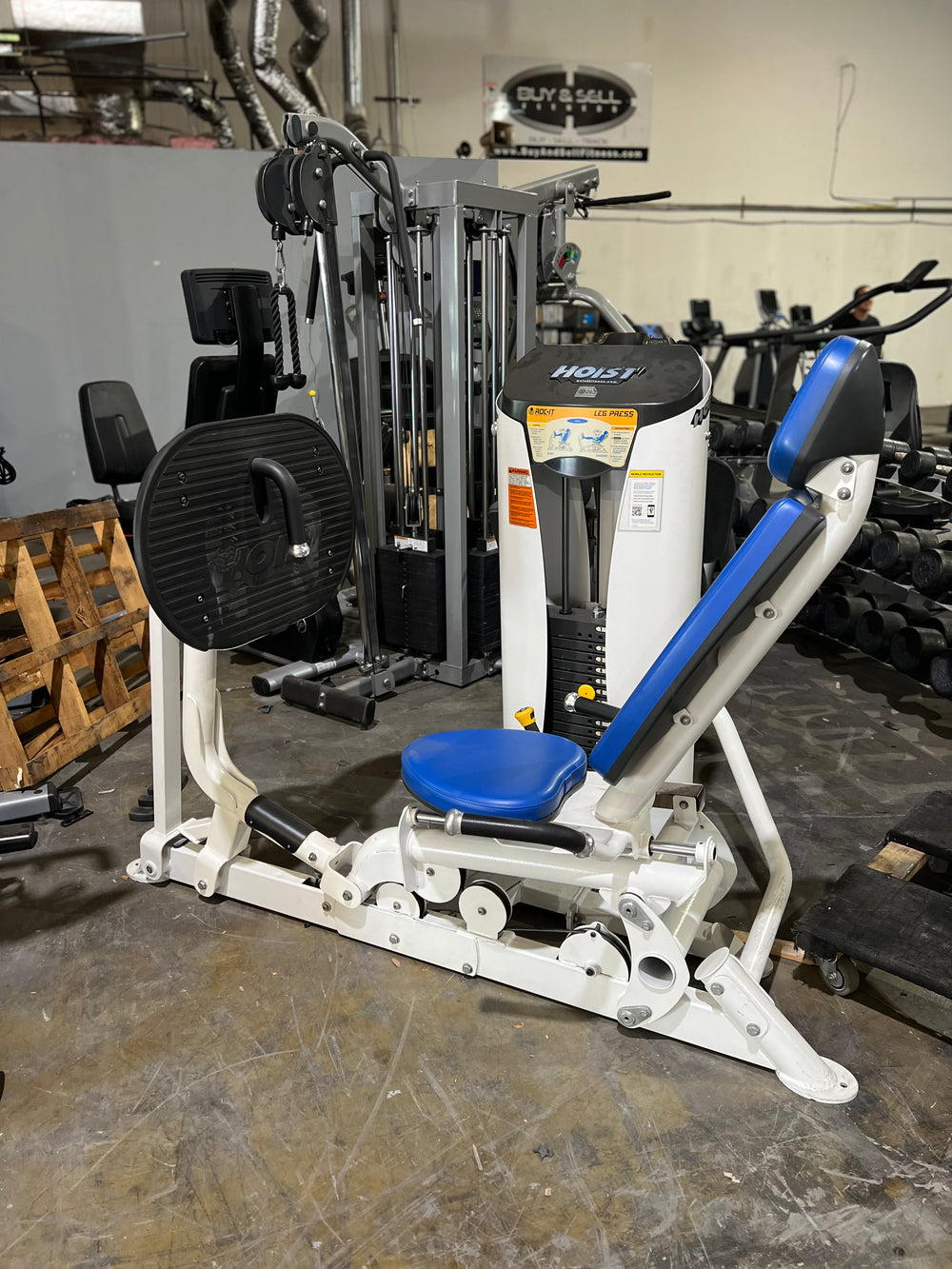 Hoist leg press for sale sale