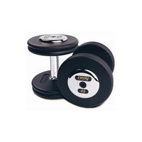 Troy Black Pro-Style Dumbbells
