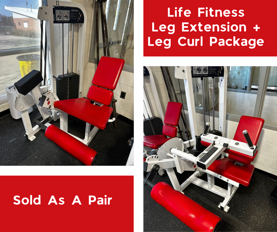 Life Fitness Leg Extension / Leg Curl