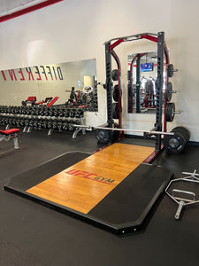 Nautilus Half Rack (Squat Rack)  w/ Platform